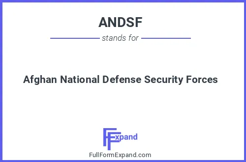 Full form of ANDSF