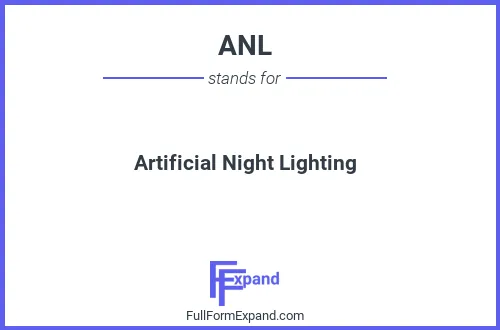 Full form of ANL