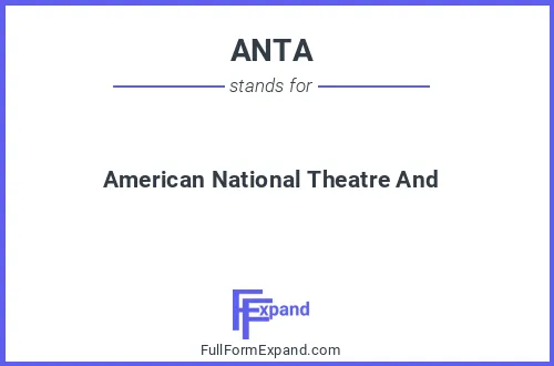 Full form of ANTA