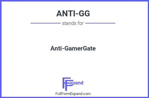 Full form of ANTI-GG