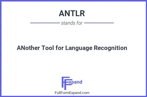 Full form of ANTLR