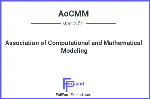Full form of AoCMM