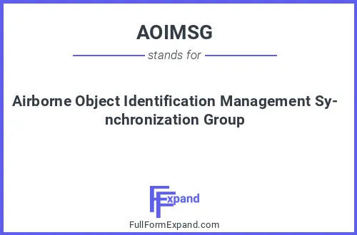 Full form of AOIMSG