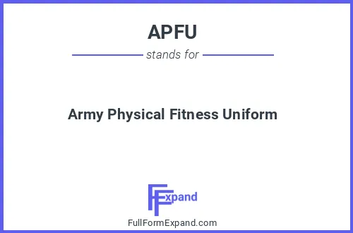 Full form of APFU