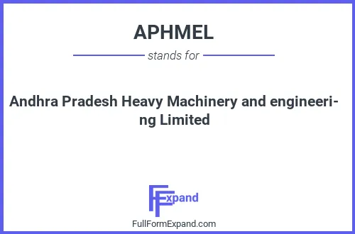 Full form of APHMEL