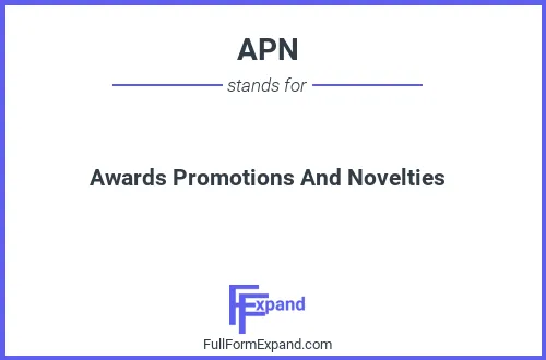 Full form of APN