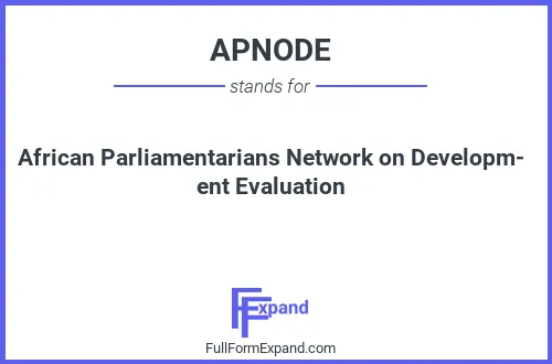 Full form of APNODE