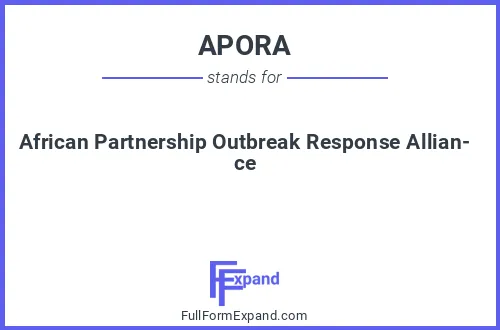 Full form of APORA