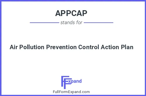 Full form of APPCAP