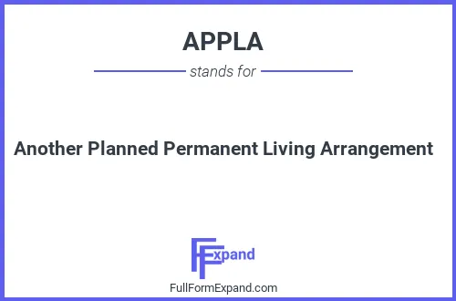 Full form of APPLA