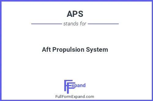 Full form of APS