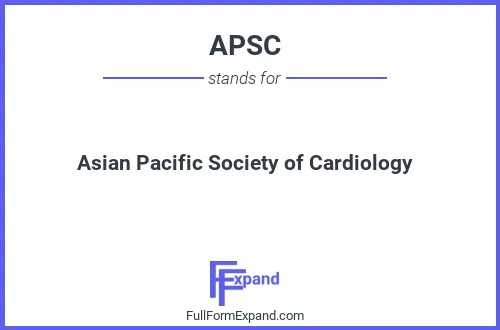 Full form of APSC