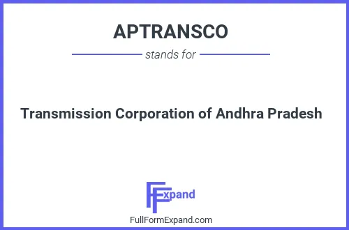 Full form of APTRANSCO