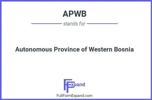 Full form of APWB