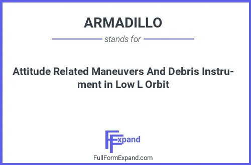 Full form of ARMADILLO