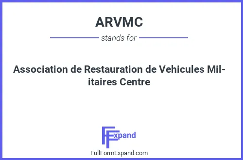 Full form of ARVMC