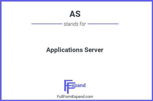Full form of AS