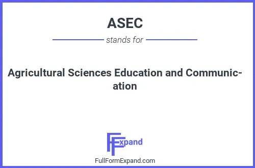Full form of ASEC
