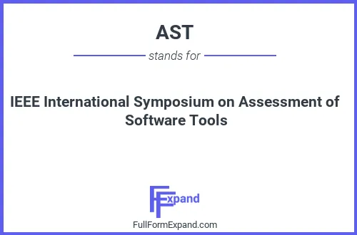 Full form of AST