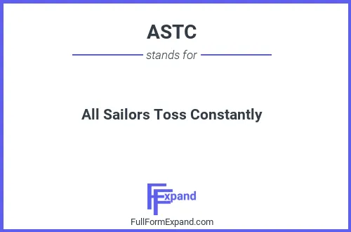 Full form of ASTC