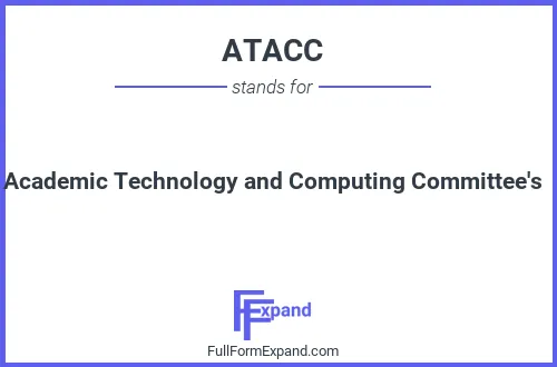 Full form of ATACC