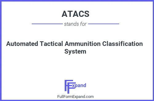 Full form of ATACS