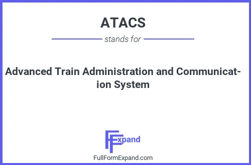 Full form of ATACS
