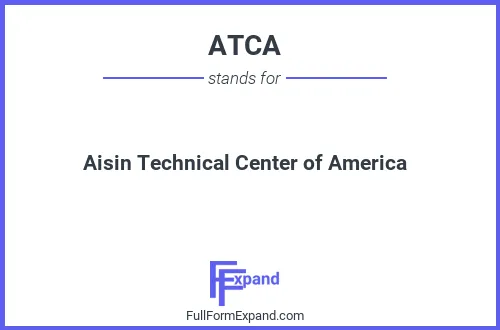 Full form of ATCA