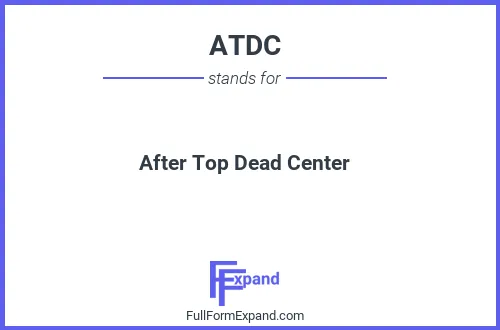 Full form of ATDC