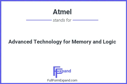 Full form of Atmel