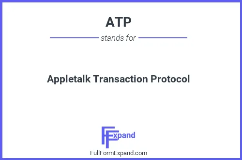 Full form of ATP