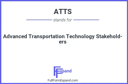 Full form of ATTS