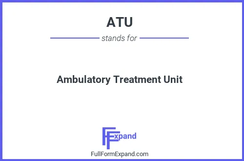 Full form of ATU