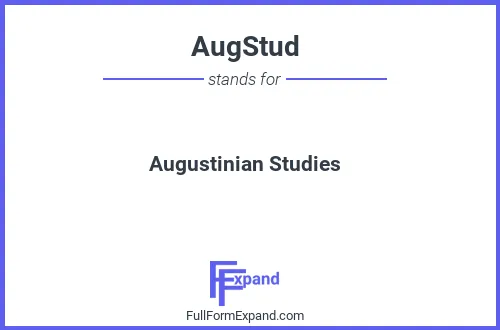 Full form of AugStud