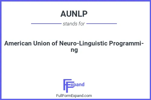 Full form of AUNLP