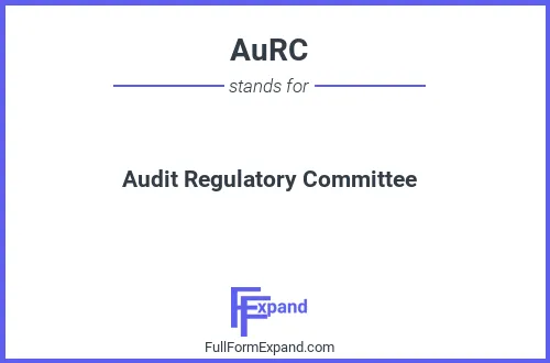 Full form of AuRC