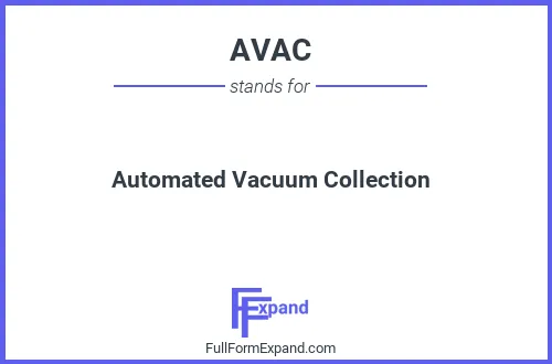 Full form of AVAC