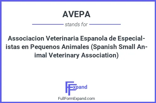 Full form of AVEPA