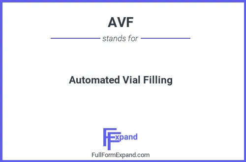Full form of AVF