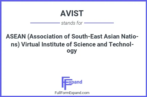 Full form of AVIST