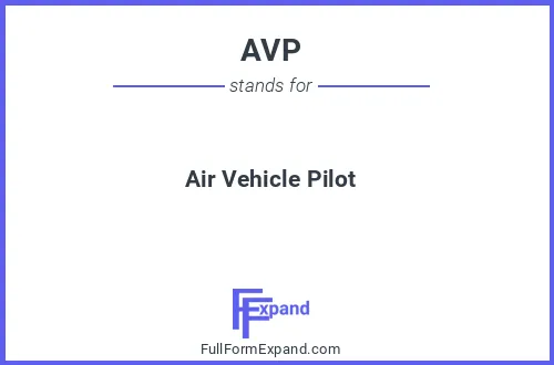 Full form of AVP