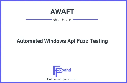 Full form of AWAFT