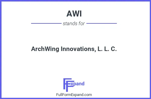 Full form of AWI