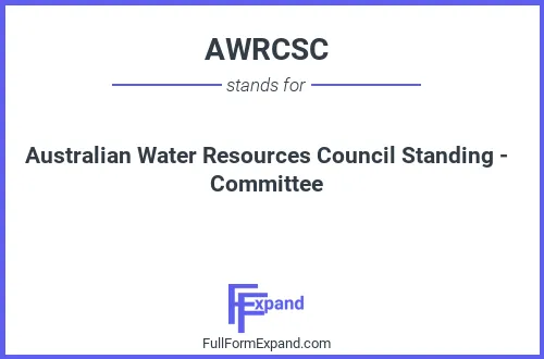 Full form of AWRCSC