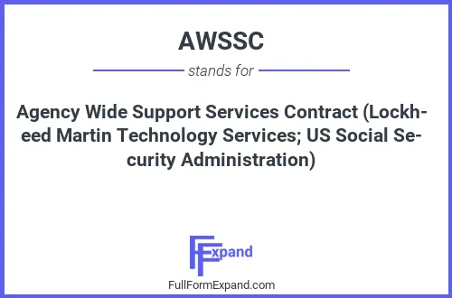 Full form of AWSSC