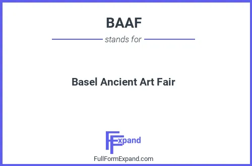 Full form of BAAF