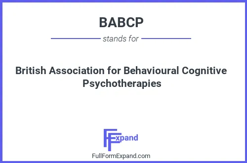 Full form of BABCP