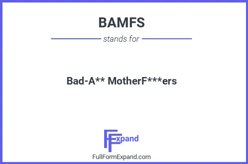 Full form of BAMFS
