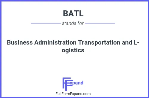 Full form of BATL