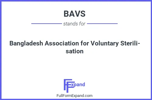 Full form of BAVS